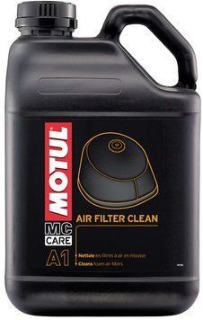 Очиститель воздушных поролоновых фильтров мотоциклов MOTUL MC CARE A1 AIR FILTER CLEAN 5Л 102985 фото