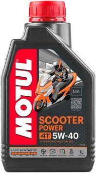 Олива MOTUL SCOOTER POWER 5W-40 MA 4T 105958 фото