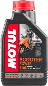 Олива MOTUL SCOOTER POWER 2T 1Л 105881 фото