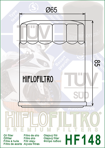 Масляний фільтр Hiflo HF148 HF148 фото